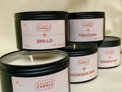 Stamp & Candle Art