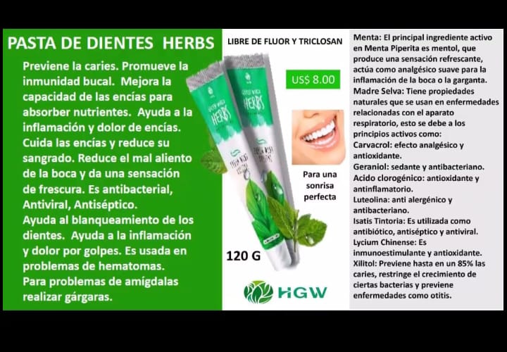 HGW - Turmalina y Arándanos - YESICA